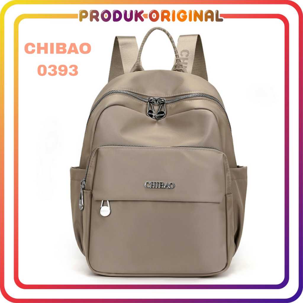 Chibao - Tas ransel chibao 0393 nilon waterproof tas ransel wanita terbaru