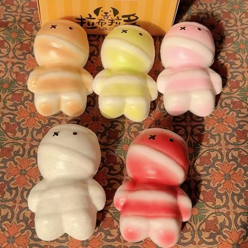 Squishy Mini Mummy Blind Box LBLDUO Squishy Licensed Lucu Super Soft Slow Rising Good Quality
