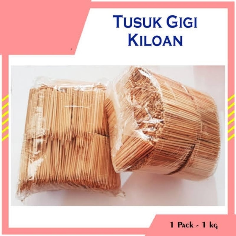 Tusuk gigi kayu/Tusuk Gigi kiloan
