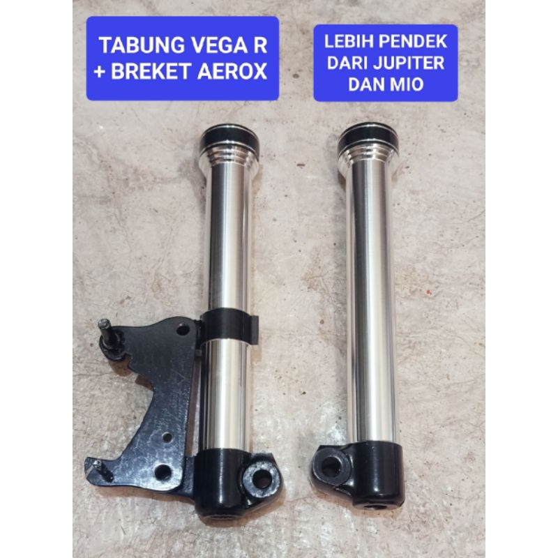 tabung sok motor Yamaha vegaR pnp aerox sok depan vegaR plus breket kaliper aerox