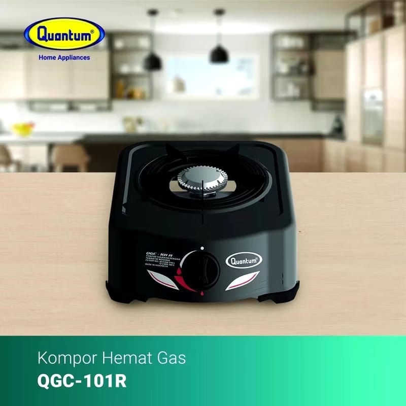 Kompor Gas Quantum 1 Tungku QGC 101R / Kompor Quantum