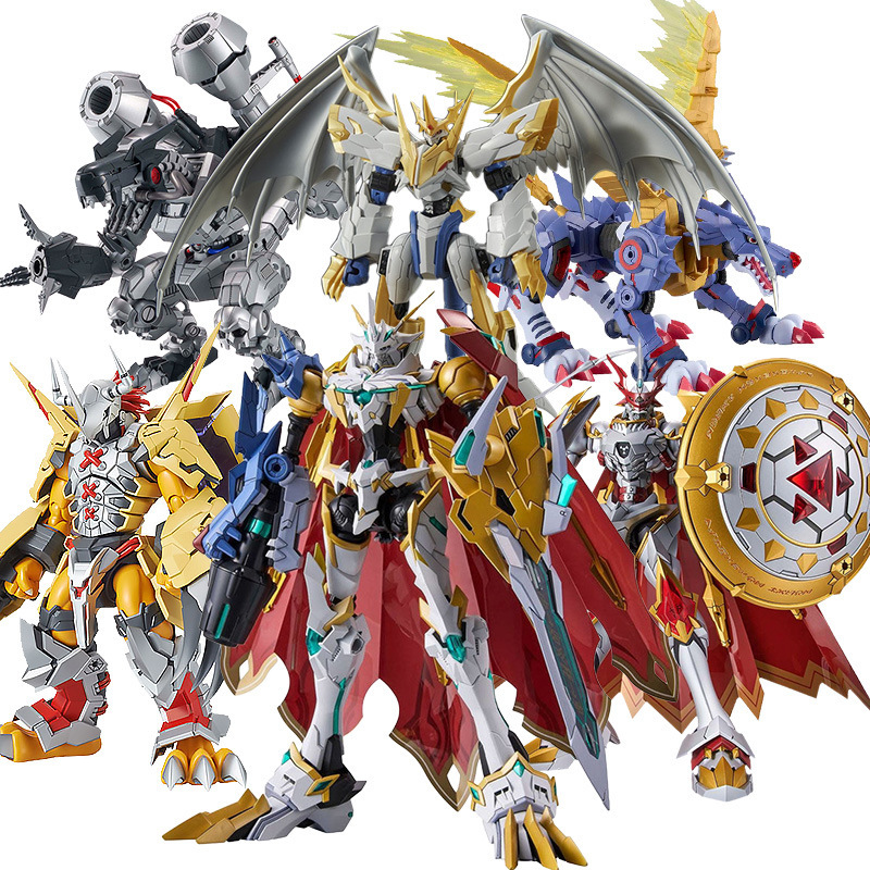 Figure Rise Standard Digimon Figure Rise Standard Omegamon Amplifed Rise Standard  Magnamon Rise Sta