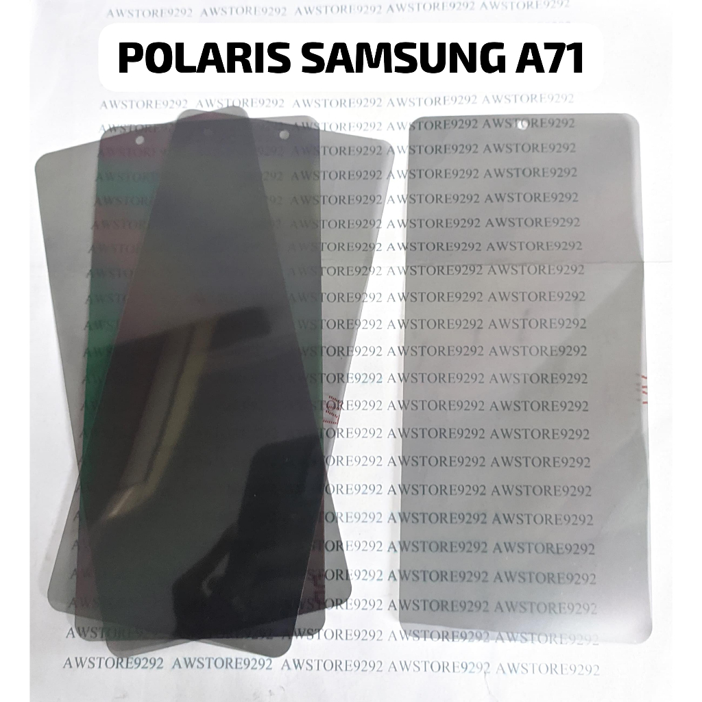 POLARIZER POLARIS LCD FOR SAMSUNG A71 2020 - A715 LCD POLARIZED POLARIS NEGATIVE DISPLAY HP SAMSUNG 