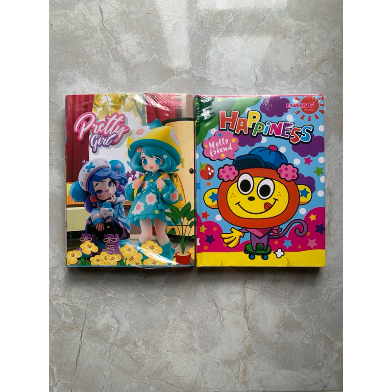 

1 Pack / 1 Pcs Buku tulis murah isi 30 lembar merek enteng
