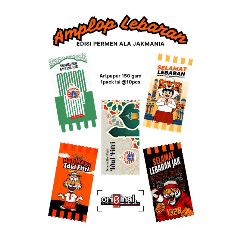 

Amplop Lebaran ala Jakmania