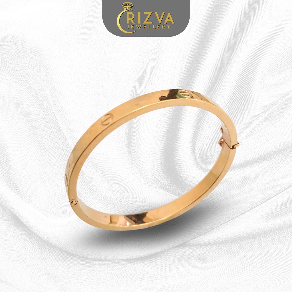 Gelang Cartier Anak Gold Kadar 16K Toko Emas Rizva Jewellery