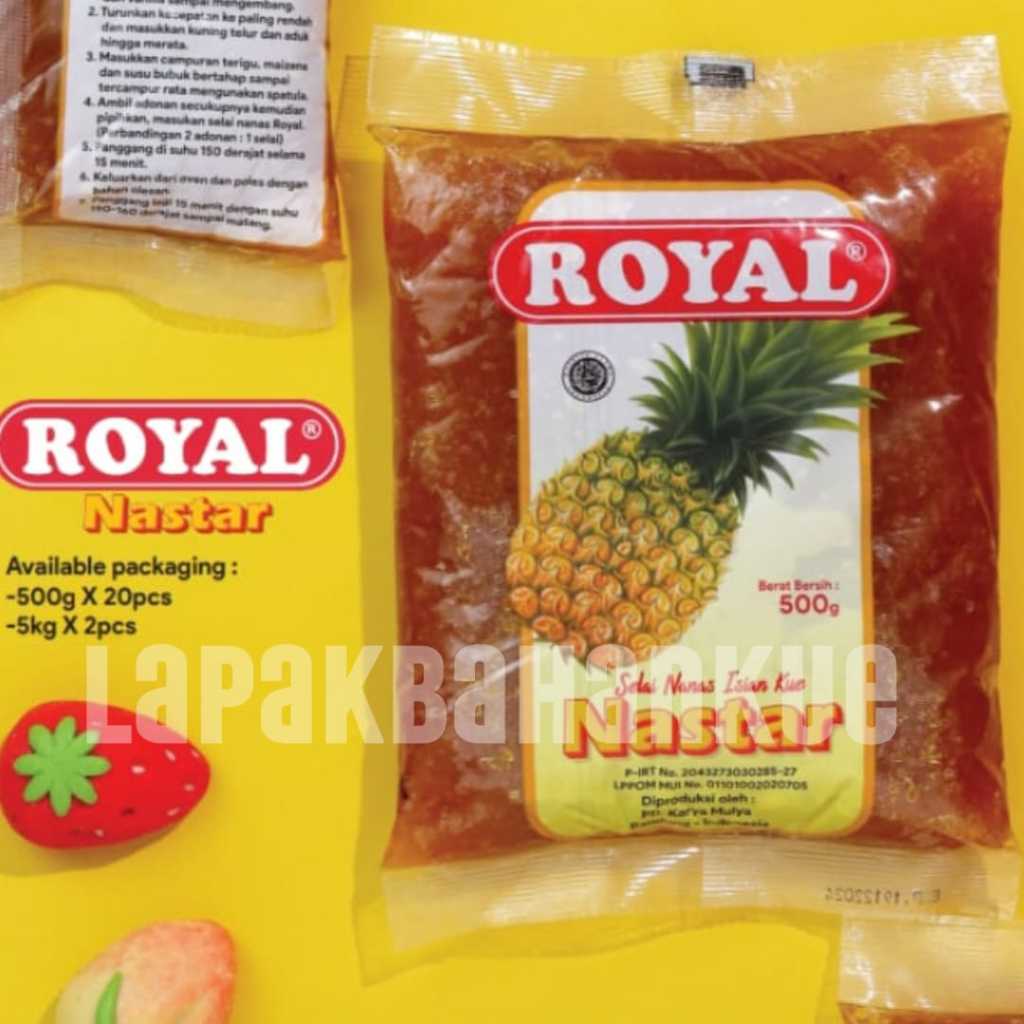 

Selai Nanas NASTAR "ROYAL" 500 Gr - ISIAN NANAS - SELAI NANAS - NASTAR- SELAI NASTAR