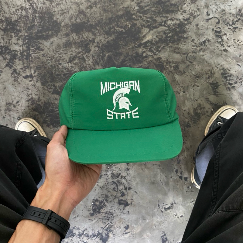 VINTAGE 90s MICHIGAN STATE SPARTANS HAT (New Old Stock)