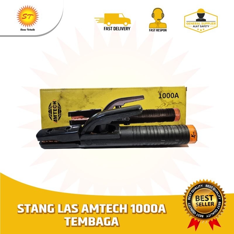 Stang Tang Las Amtech 1000 Ampere Asli Tembaga