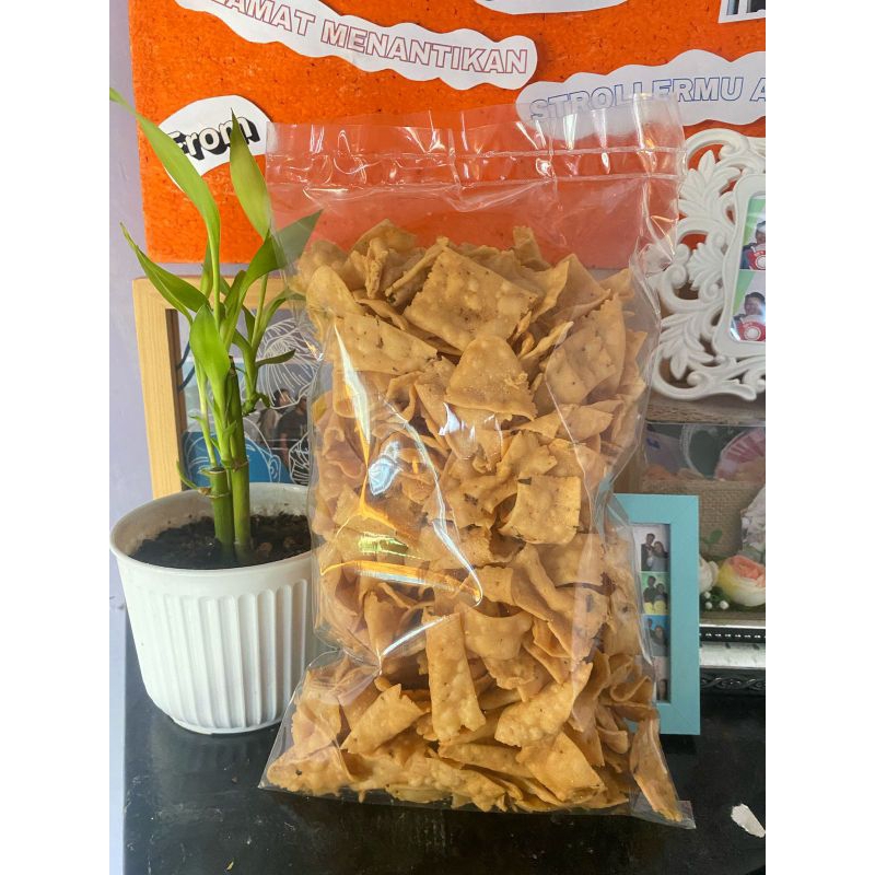

Keripik bawang ORIGINAL 500 gram