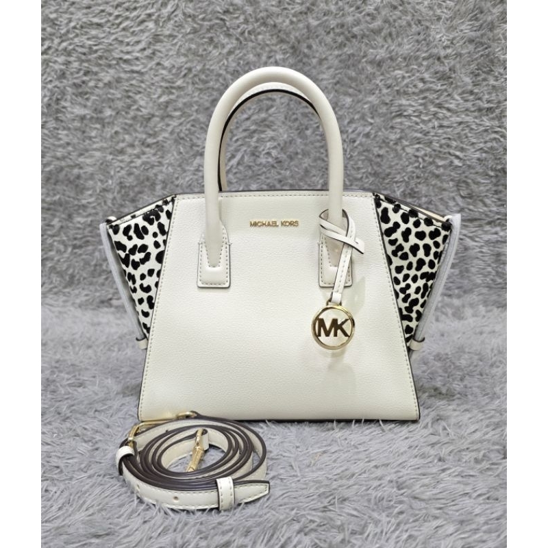 (100% ORI) MK AVRIL SMALL SATCHEL LEATHER