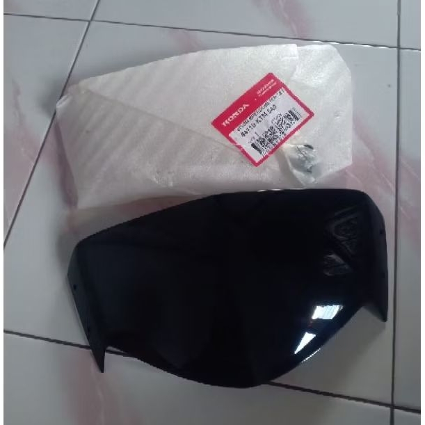 VISOR BATOK LAMPU DEPAN SUPRA X 125 OLD KARBU ORIGINAL AHM