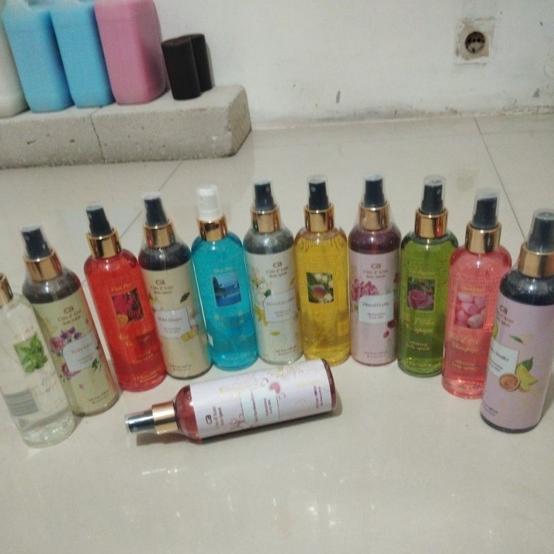 CHAMPAGNE COTE D'AZUR SILKENING BODY SPLASH