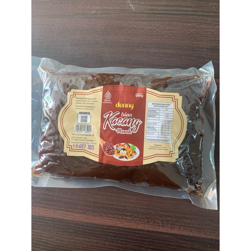 

DONNY FILLING 500GR ISIAN ROTI KACANG MERAH/ ISIAN BAKPAO/MOONCAKE