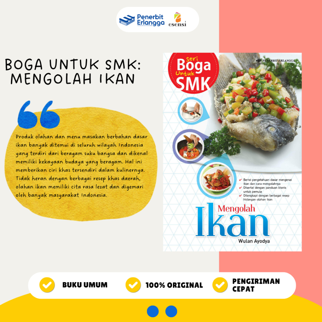 Buku Referensi Boga Untuk Smk: Mengelolah Ikan
