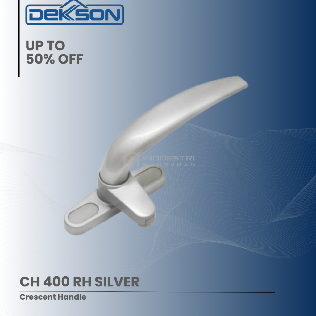 Rambuncis Alumunium / Casement Handle Dekkson CH 400 RH Silver (Right)