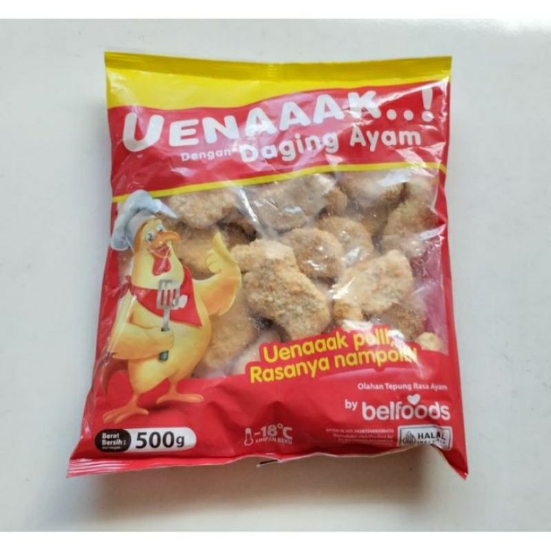 

Nugget Ayam Poll Uenaaak Belfoods | Uenaaak Nugget Ayam poll 500gr