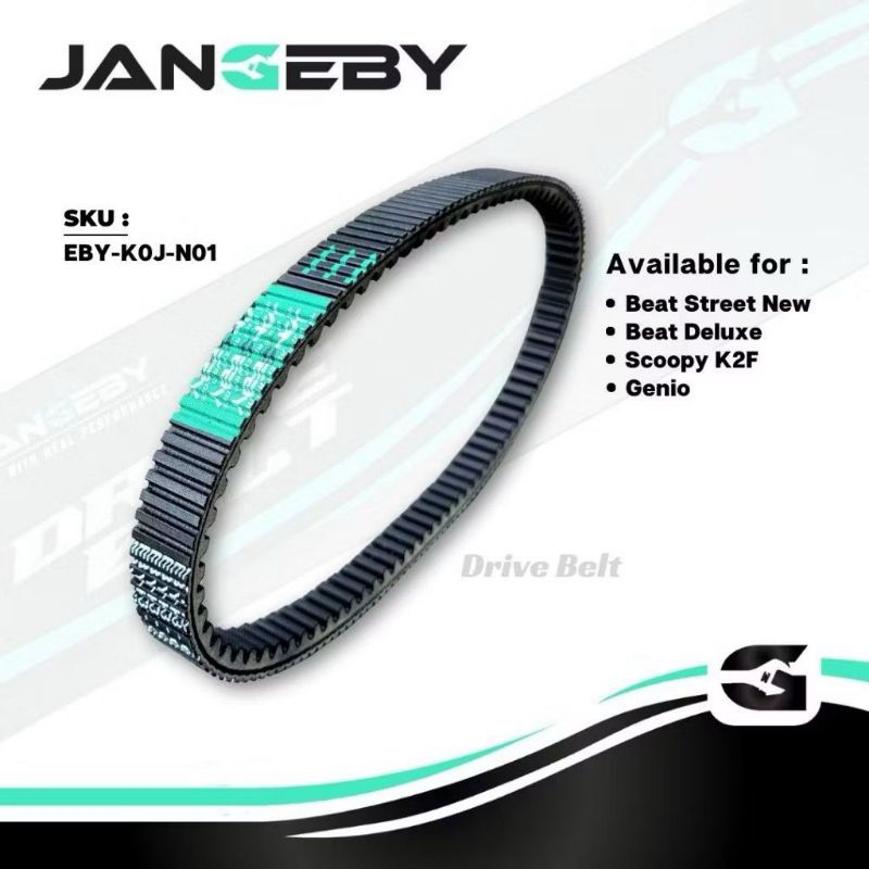 Van belt Jangeby Drive Belt V Belt Beat Deluxe Genio Scoopy K2F Beat Street New Led Vanbelt Racing O