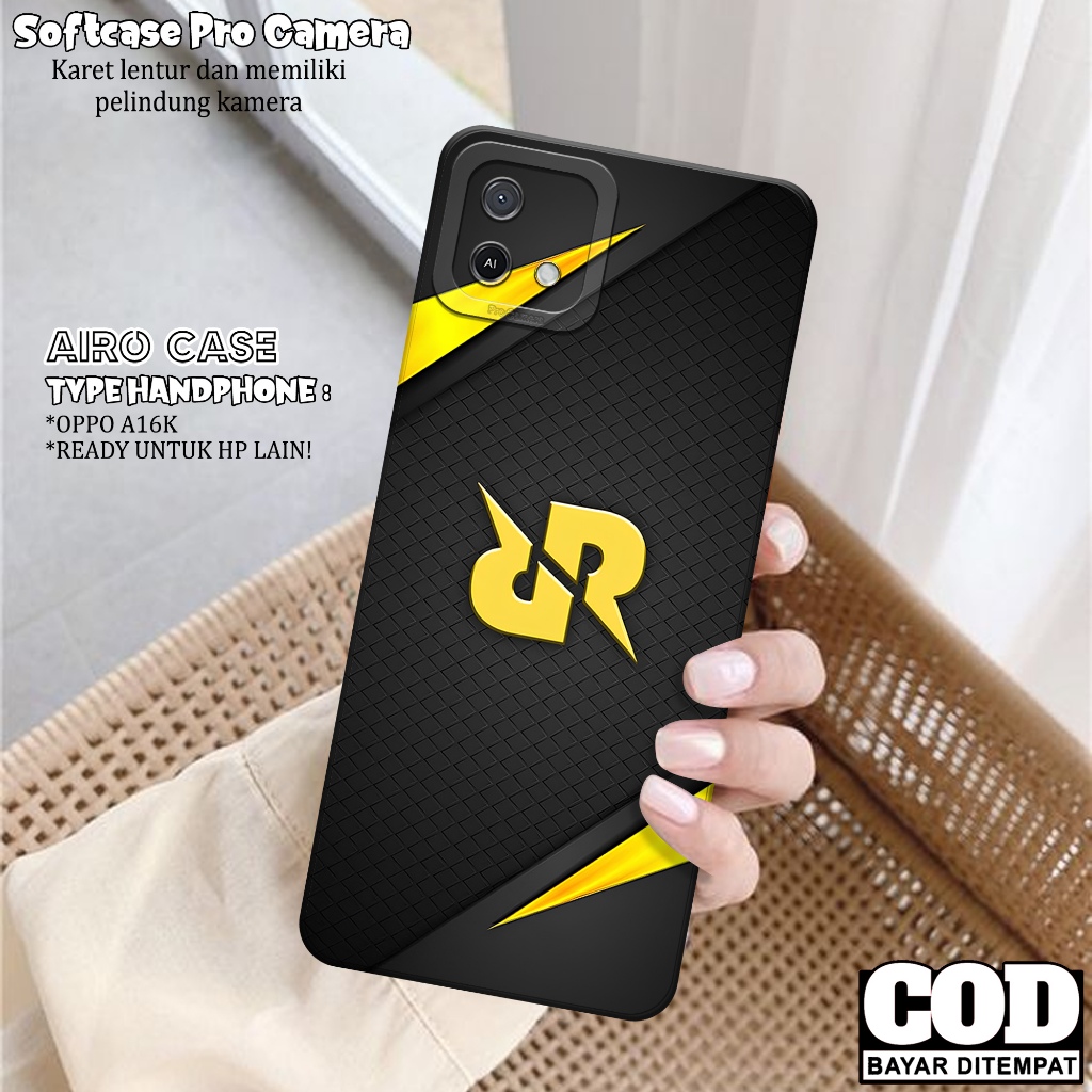 Case OPPO A16K - Softcase OPPO A16K - Fashion Case GAME - Casing OPPO A16K - Softcase Pro Camera - T