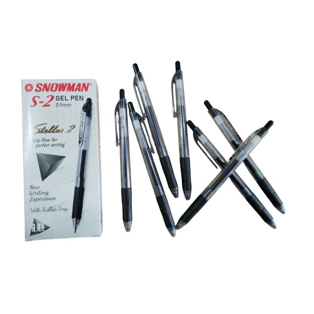

Snowman Pulpen Gel S-2/Jel Pen
