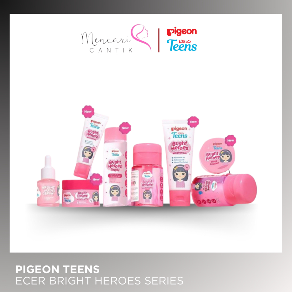 Paket Perawatan Pigeon Bright Series Teens - Skincare Anak Pigeon Teens