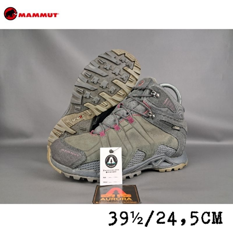 sepatu mammut bekas
