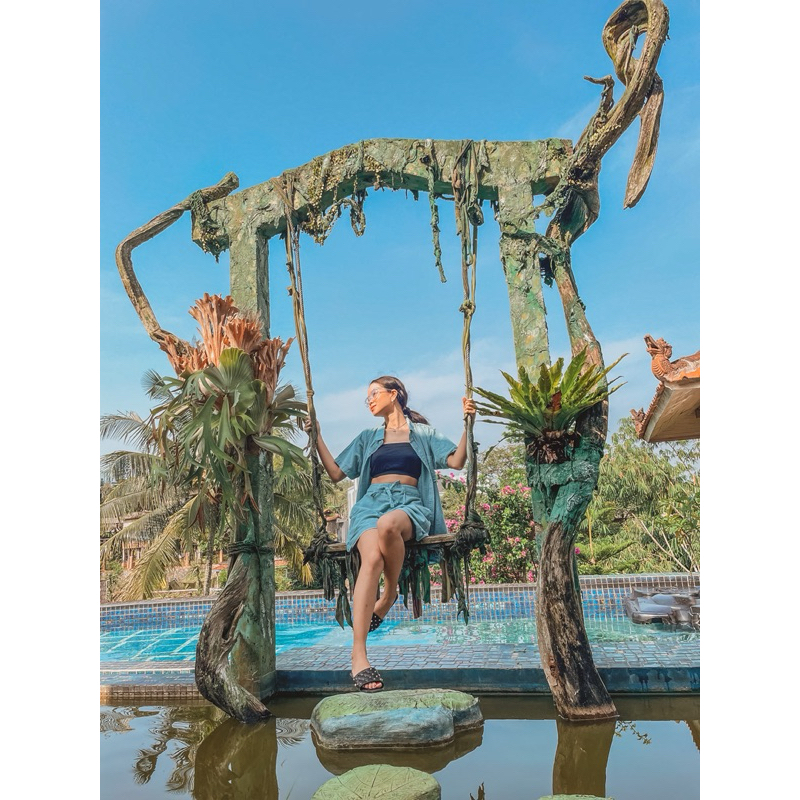 Baju Set Kemeja Linen Celana Pendek