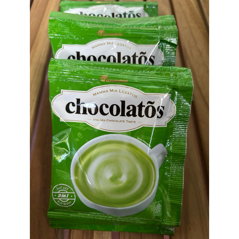 

Chocolatos drink rasa green tea