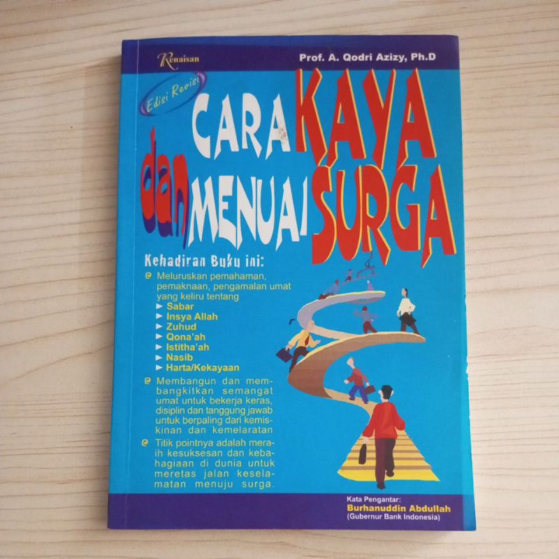 BUKU CARA KAYA DAN MENUAI SURGA OLEH PROF A QODRI AZIZY PH D
