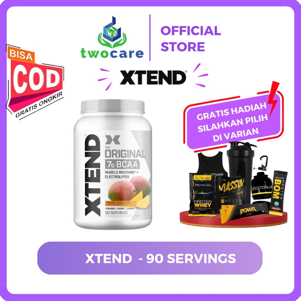 XTEND BCAA 90 serving BPOM NEW XTEND BCAA