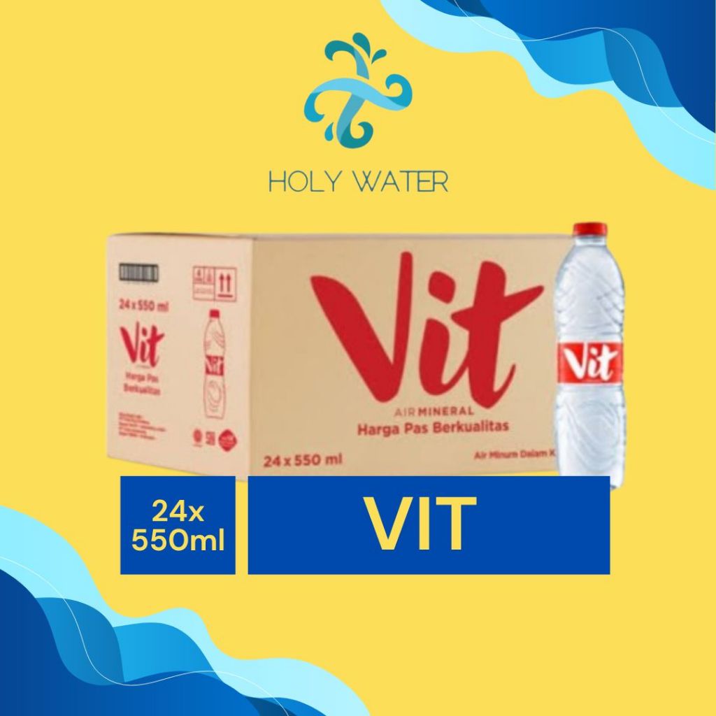 

(INSTANT / SAMEDAY) VIT 550ML ISI 24 BOTOL PER KARTON - READY KEMASAN 1500 MILI, 550ML, 330 ML, GELAS CUP Air Minum MINERAL Botol