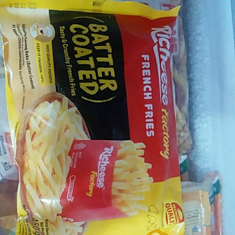 

Fries French RIcheese 450 gram