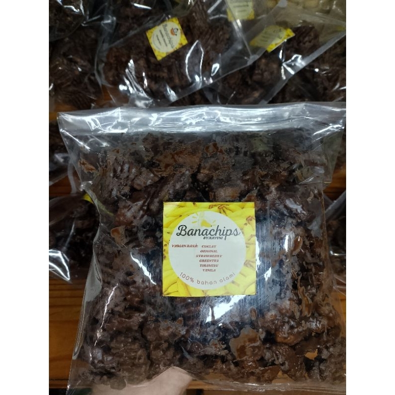 

kripik pisang coklat lumer / banana melted