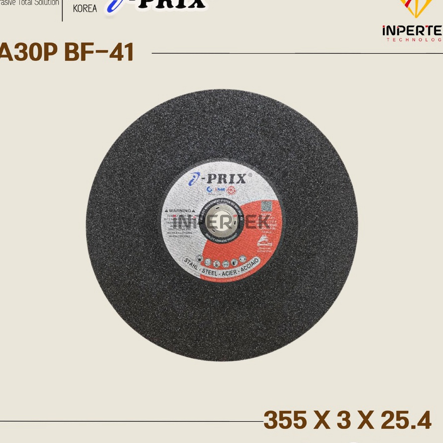 Terkini Batu Gerinda 14 Inch IPRIX Potong 355 X 3 Mata Cutting IPRIX Wheel 14