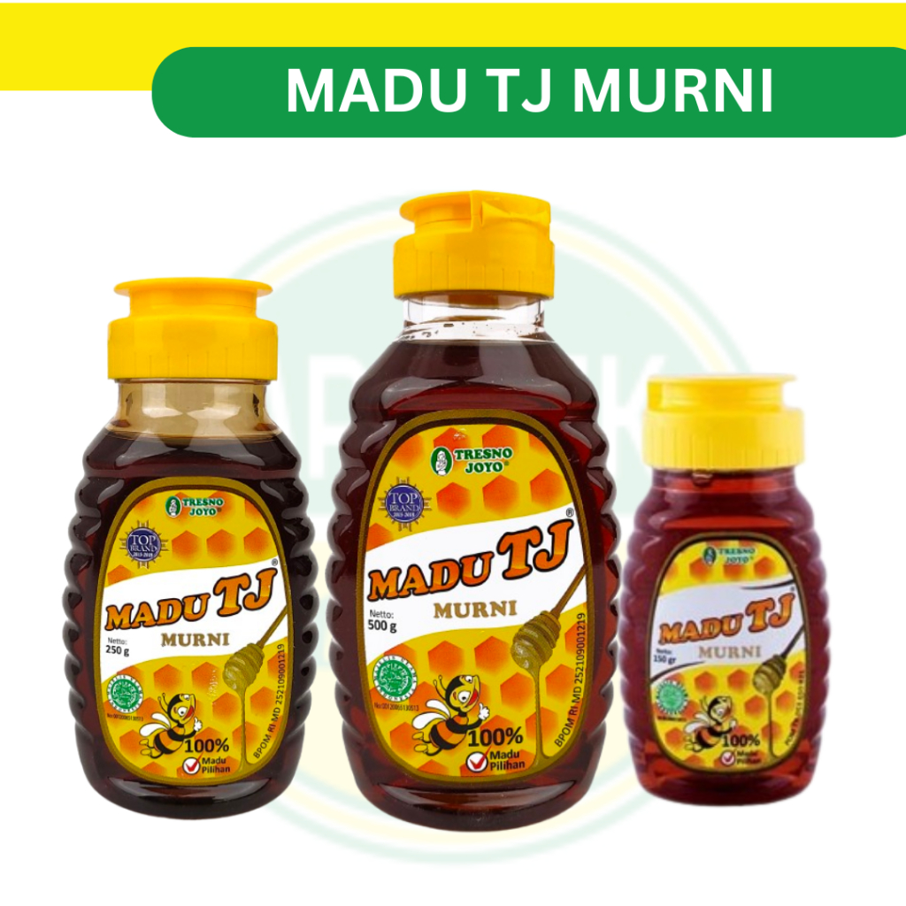 

MADU TJ MURNI 500 ml, 250 ml, 150 ml