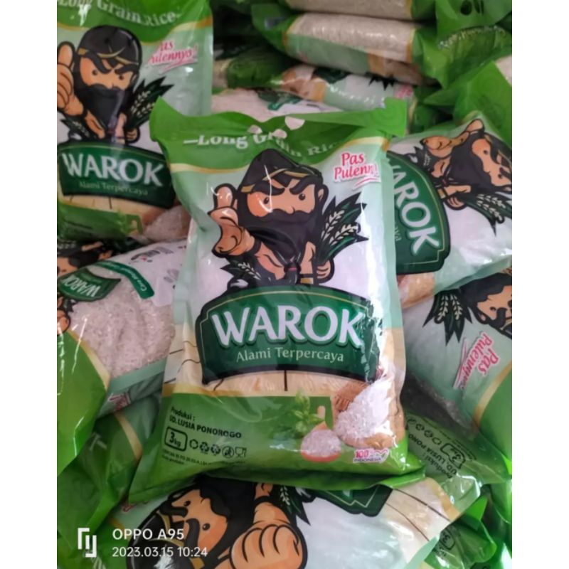 

3 KG BERAS WAROK JUAL BERAS ZAKAT MALANG MURAH GRATIS ONGKIR INSTAN GO-SEND