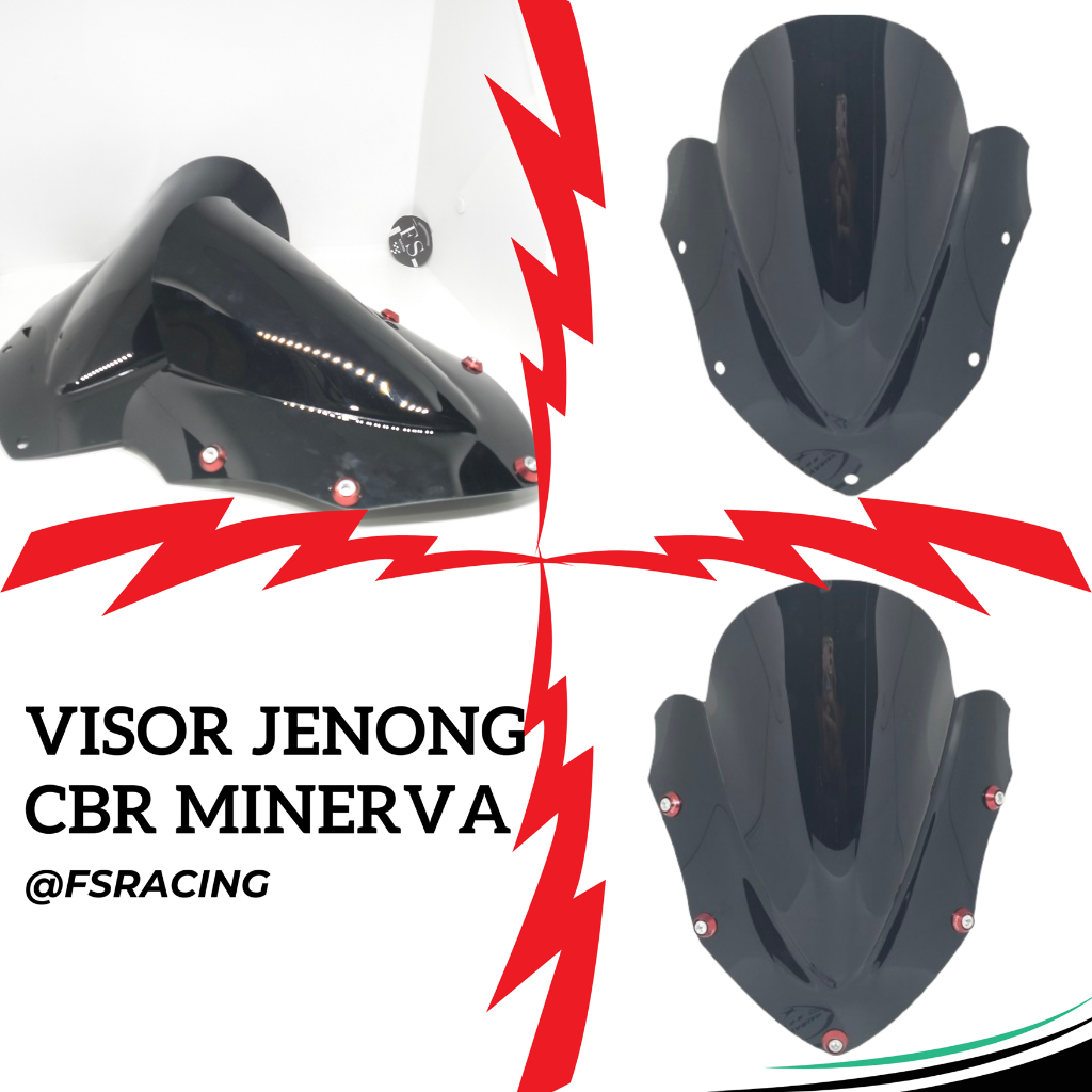 VISOR HONDA CBR MINERVA OLD WINDSHIELD JENONG CBR MINERVA