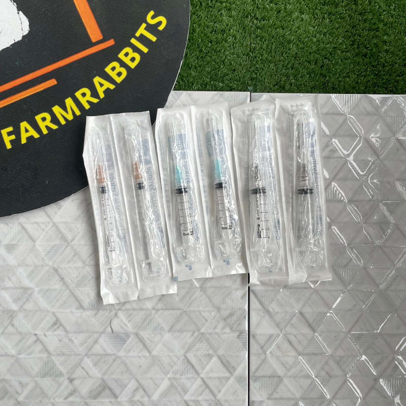 SUNTIK 1ML, 3ML, & 5ML | TERMURAH