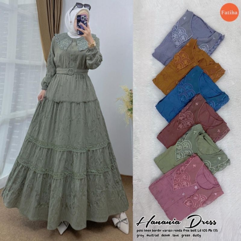 hanania dress terbaru