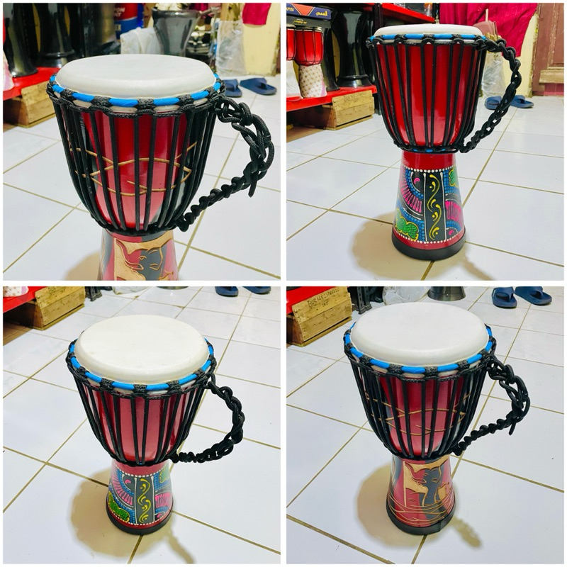 JIMBE ANAK 40 cm DJIMBE 40cm DARBUKA ANAK GENDANG MAINAN ANAK DJIMBE MURAH SEMI DARBUKA ALAT MUSIK M