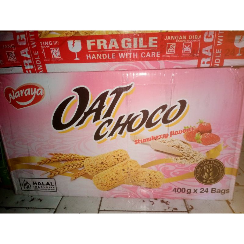 

Naraya oat choco strawberry 400gram