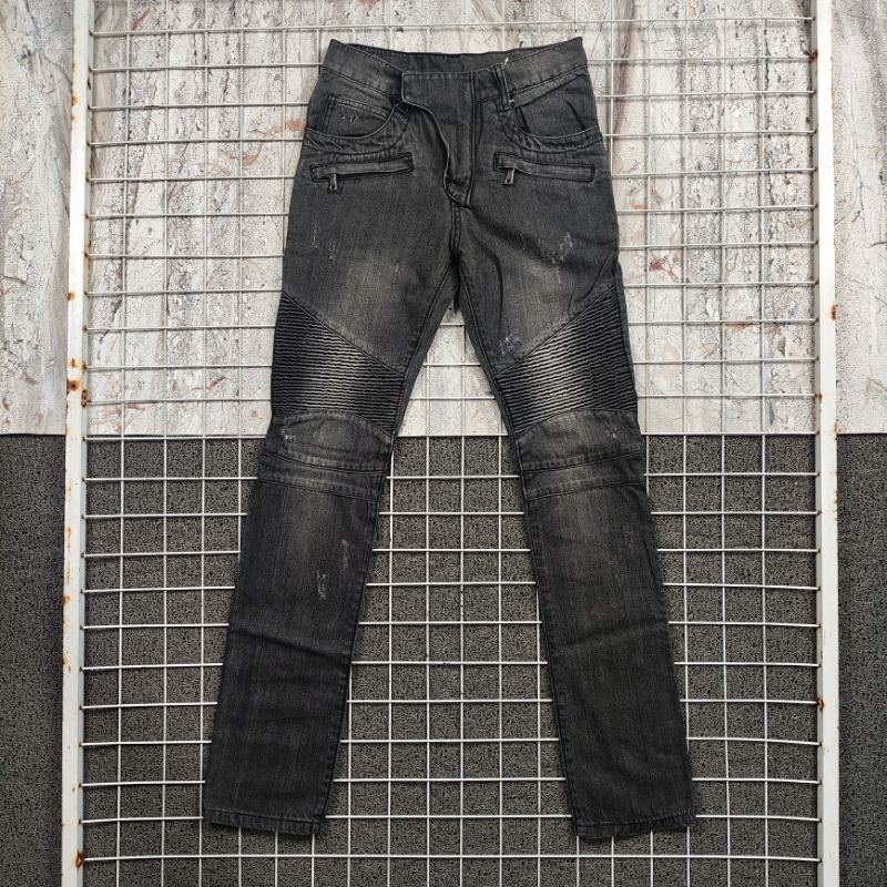 Celana Jeans Bikers BALMAIN Second Branded . Size27