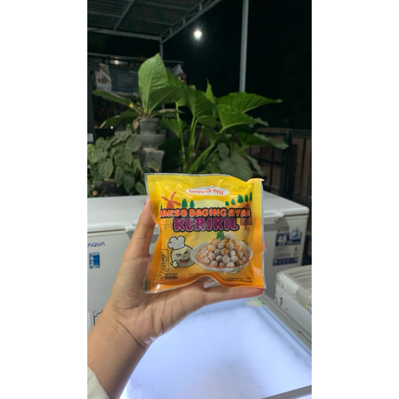 

Bakso Kerikil Umiami Kemasan Kecil