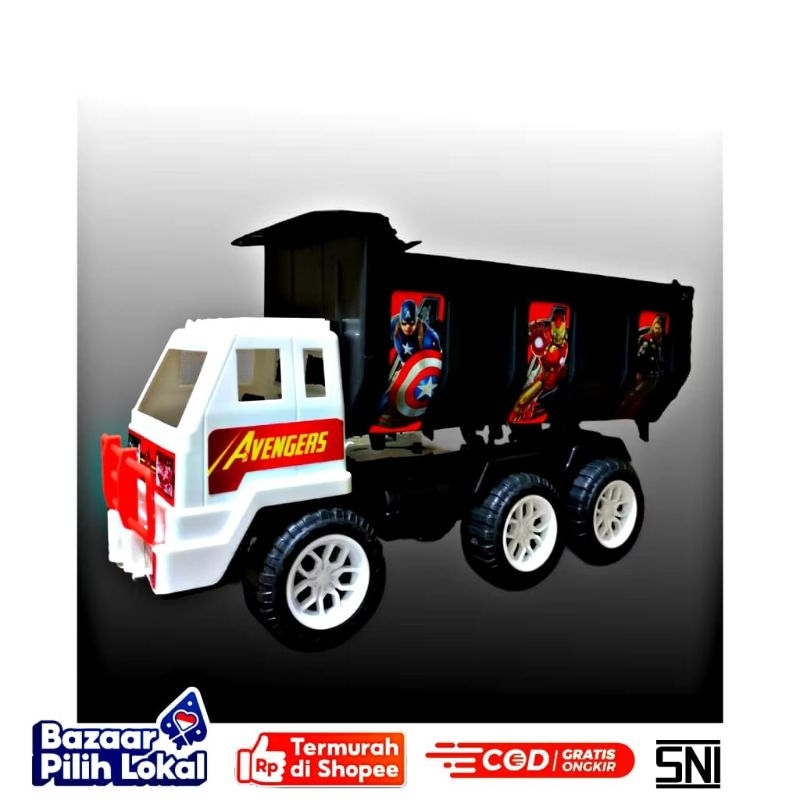 OBRAL Mainan Anak Truk Dump TTP02 / Truk Pengangkut Pasir