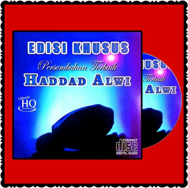 KASET CD HADDAD ALWI-CD HADDAD ALWI-LAGU ISLAMI SHOLAWAT-LAGU ISLAMI MENYENTUH HATI-CD LAGU MOBIL RE
