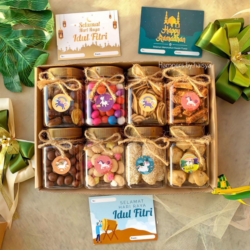 

Hampers Lebaran Kue Kering / giftbox Lebaran Hampers Ramadhan Hampers idul Fitri simpel