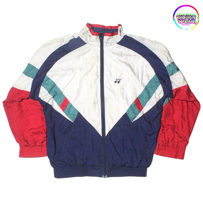 Yonex Winbreaker Colorblok Jacket Vintage / Jaket Vintage Yonex