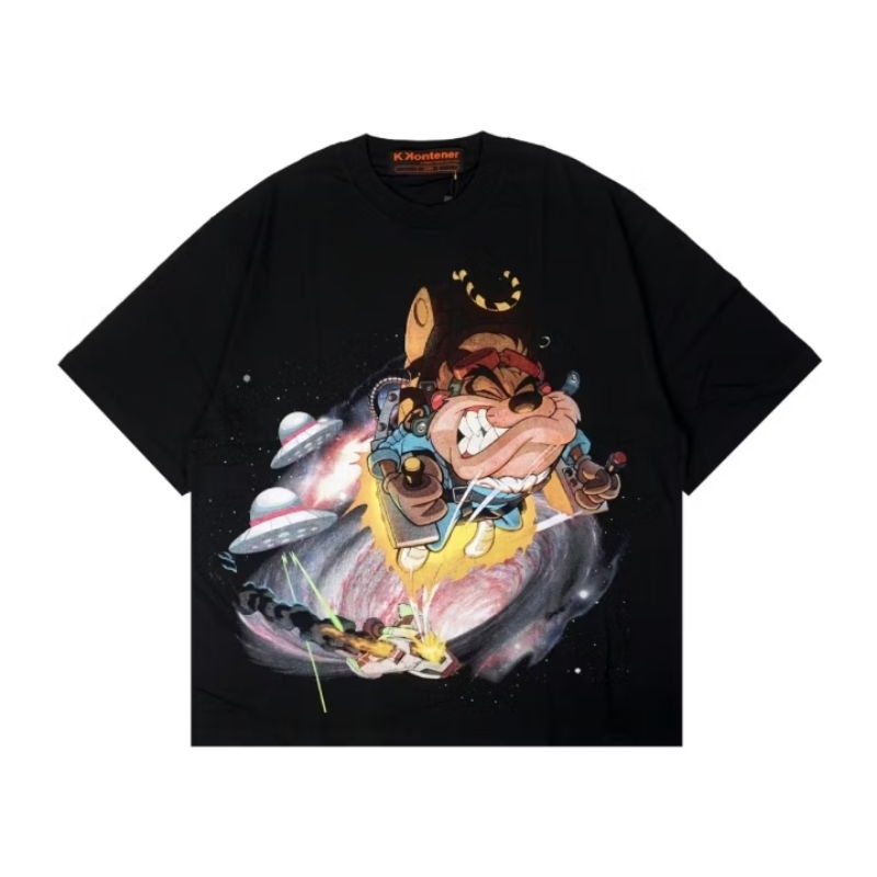 T Shirt Oversize Kkontener Tazmania