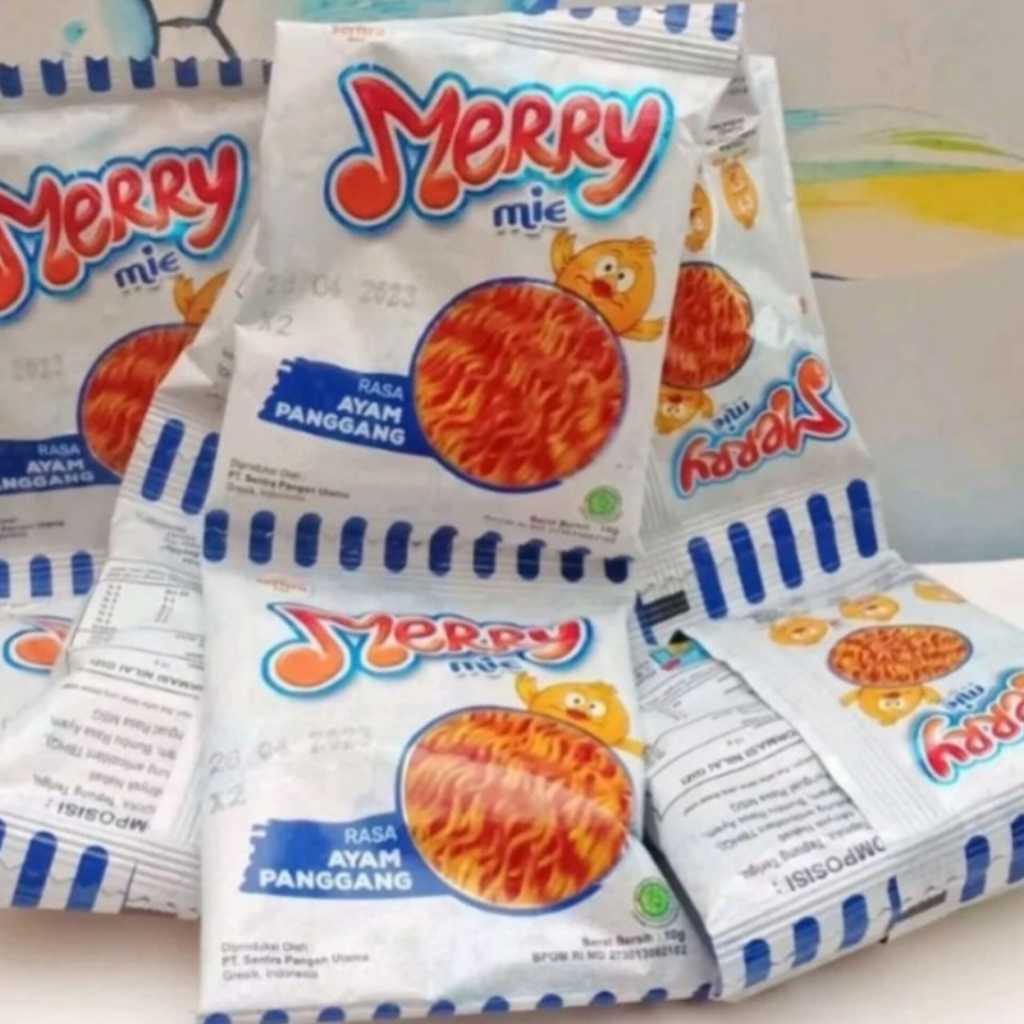 

Merry Mie Paket 2 Renceng Isi 20 Pcs Mie Kremez Viral