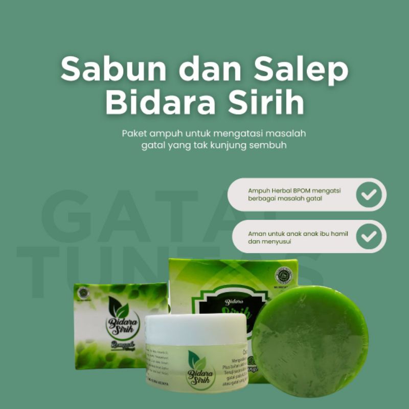 Sabun Gatal Bidara Sirih Ampuh | Salep Bidara sirih Ampuh atasi Gatal Sudah BPOM Obat gatal keluarga